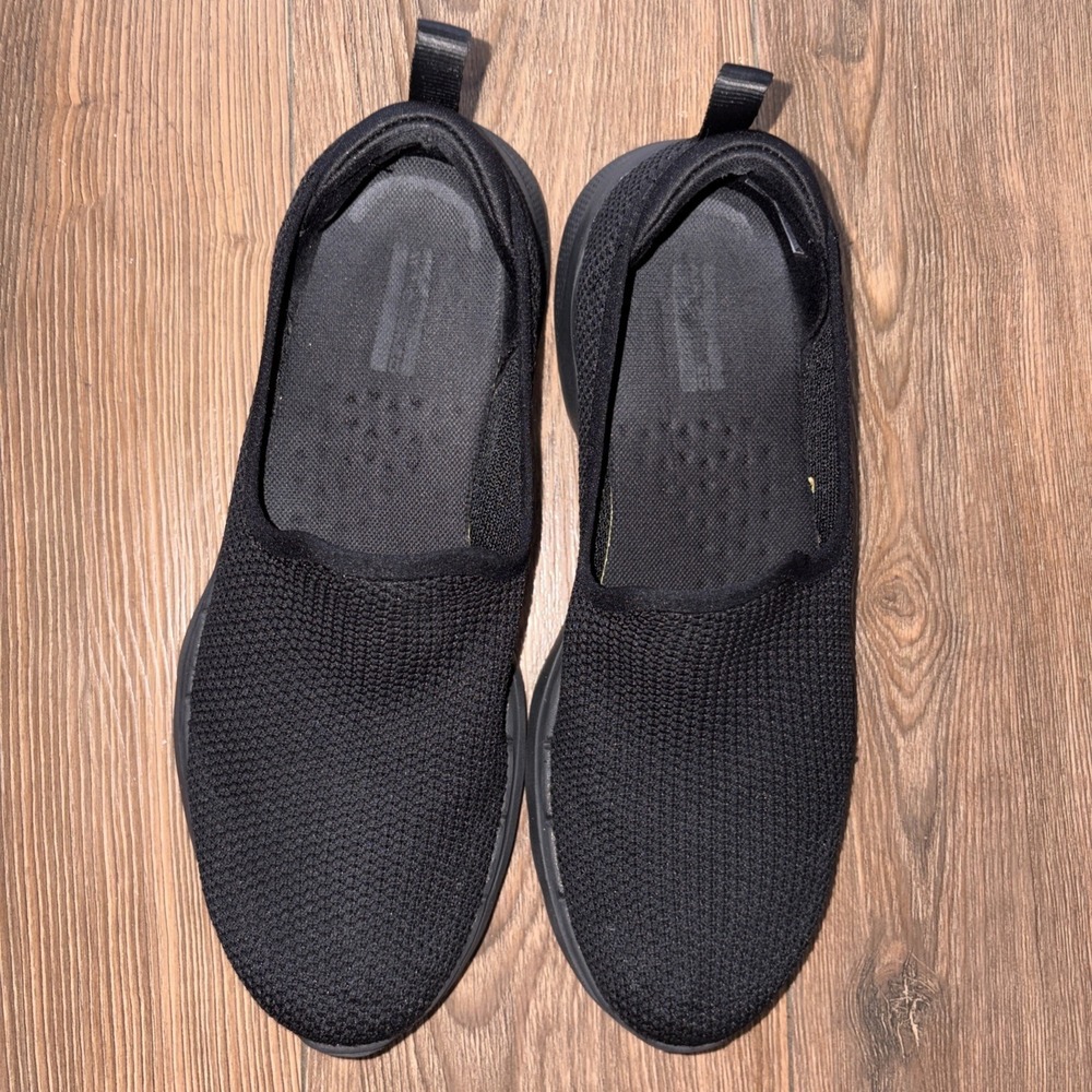 Skechers Shoes Women's Size 8.5 Black Go Walk Hands Free Slip On Walking Comfort - Picture 10 of 12